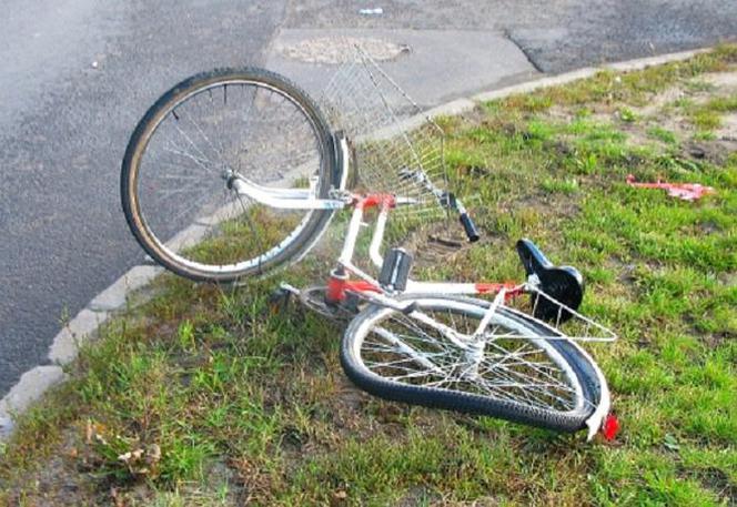 Rowerzysta potrącony w Toruniu - to jego jednoślad