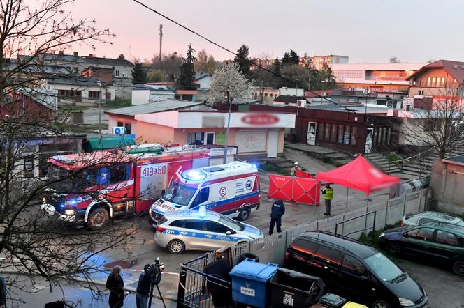 Morderstwo na targowisku w Brzezinach