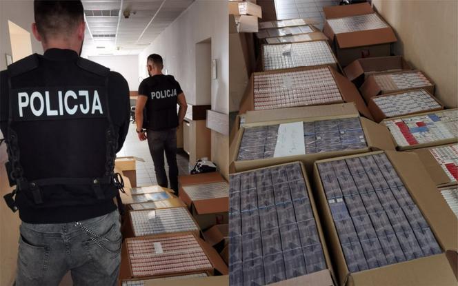 Lewe papierosy w rękach bydgoskich policjantów. Zabezpieczono ponad 13 tys. paczek