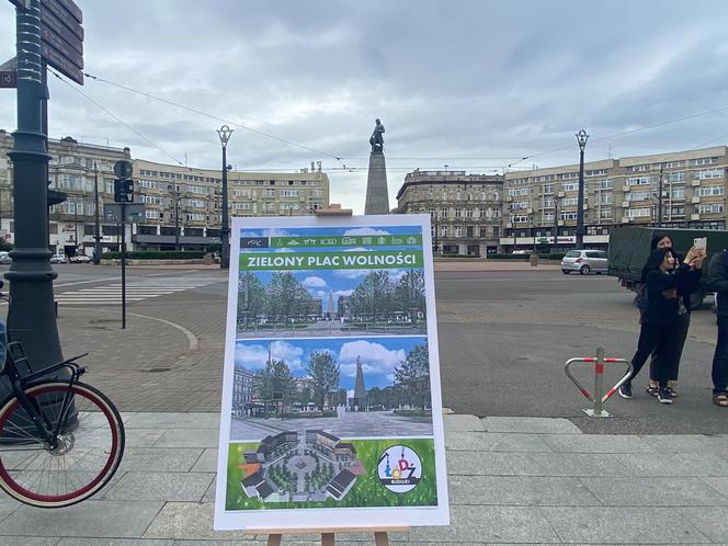 Plac Wolności w Łodzi