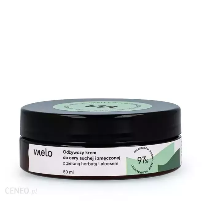 Melo Odżywczy Krem Do Cery Suchej I Zmęczonej Z Zieloną Herbatą I Aloesem 50Ml
