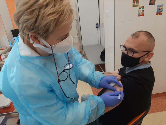 Pracownicy RSS szczepią się przeciv COVID-19