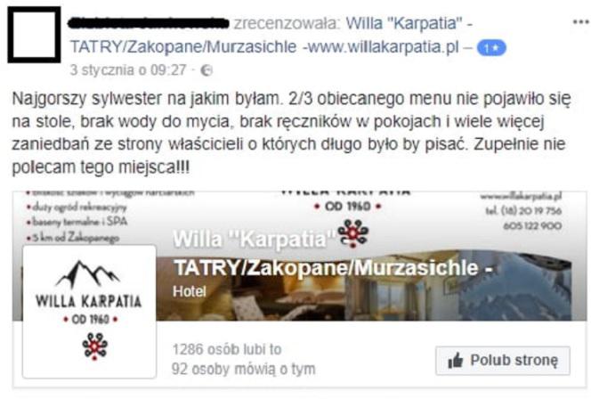 Wykop kontra Willa Karpatia: w obronie cioci, rozjechali pensjonat w internecie. Nie zaczynaj z Mirkami!