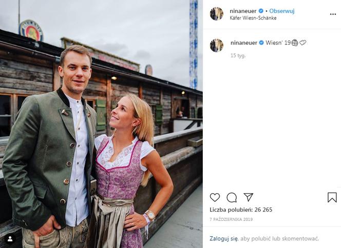 Manuel Neuer i Nina Neuer