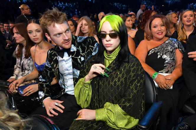 Billie Eilish i Finneas O'Connell na Grammy 2020