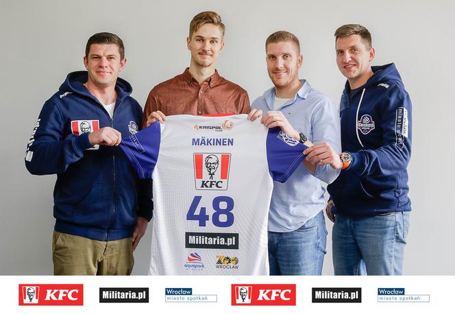 Peetu Makinen nowym zawodnikiem KFC Gwardii Wrocław