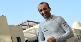 Robert Kubica, Abu Zabi, Williams