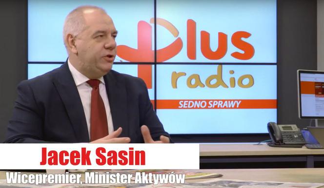 Jacek Sasin w Radio Plus