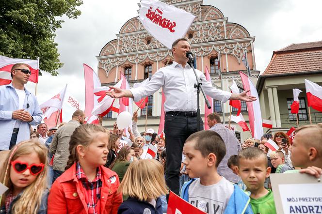 Andrzej Duda w Stargardzie Szczecińskim