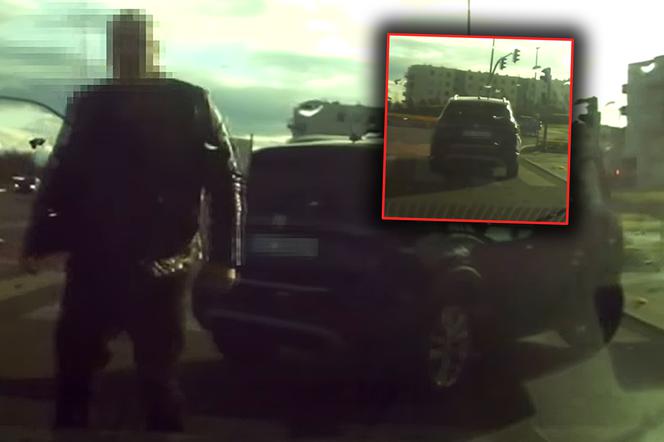 Agresor z Gdańska ośmieszył się przed kamerą