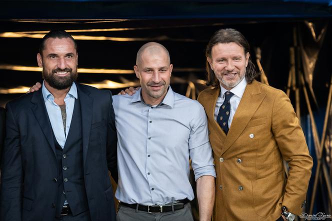 Wisła świętowała jubileusz. R. Majdan pojawił się na meczu z Napoli