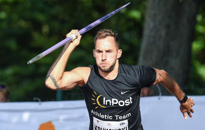 Marcin Krukowski to najlepszy polski oszczepnik