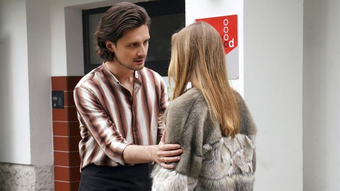 Barwy szczęścia, odc. 2308: Radek (Filip Kosior), Sandra (Joanna Opozda)