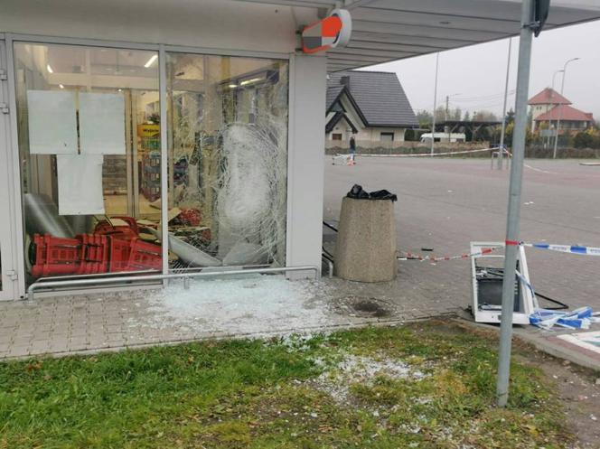 Wysadzony bankomat w Kielcach