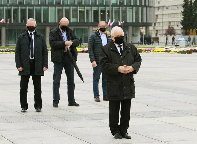 Jarosław Kaczyński z ochroną
