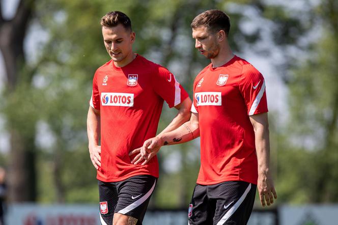 Arkadiusz Milik i Jakub Świerczok