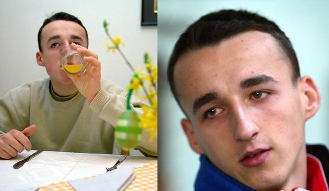 Robert Kubica przed laty