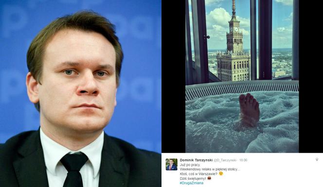 Stopa posła PiS robi furorę w sieci! ZDJĘCIE
