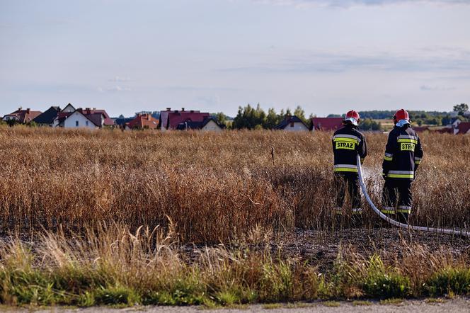 Ćwiklinek. ZAATAKOWAŁ strażaków w czasie pożaru! Zaczął ich bić i wyzywać!