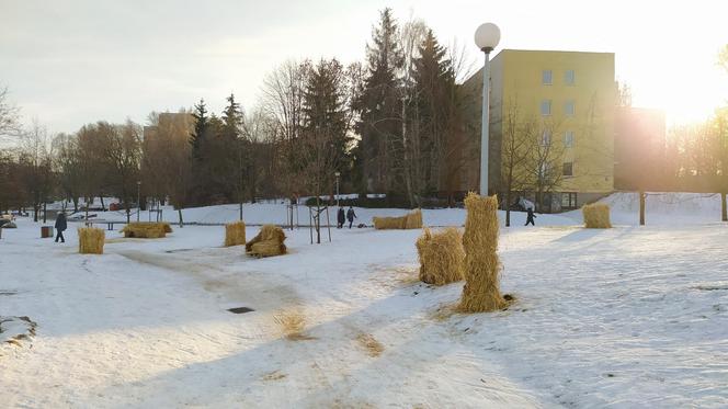 Na śmietniku się nie skończyło. Cały Ursynów... w słomie! Co tam się wydarzyło?