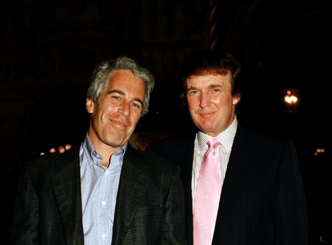 Jeffrey Epstein i Donald Trump