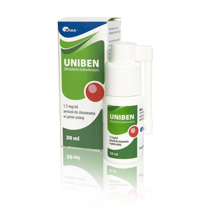 Uniben spray - kwadrat