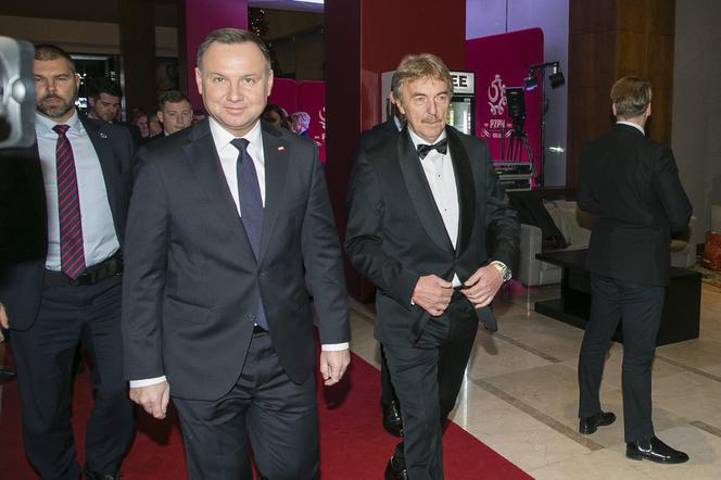 Andrzej Duda, Zbigniew Boniek, 100-lecie PZPN