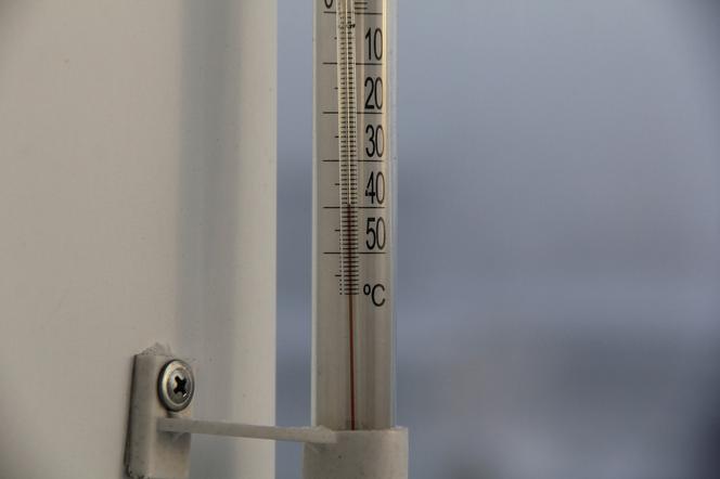 Mróz, temperatura, zima, termometr