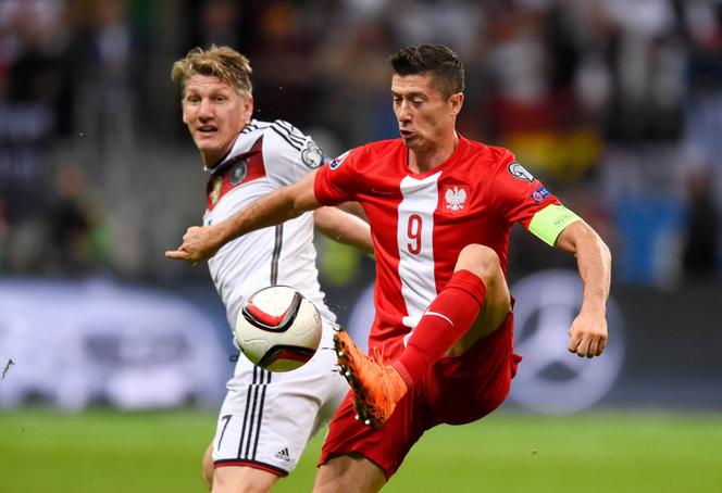 Bastian Schweinsteiger i Robert Lewandowski