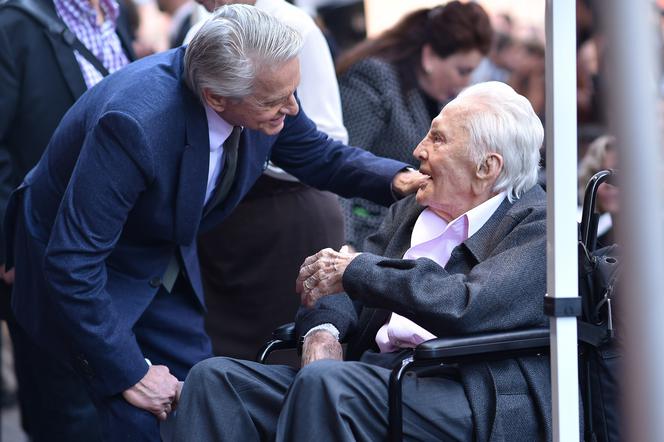 Michael Douglas i Kirk Douglas