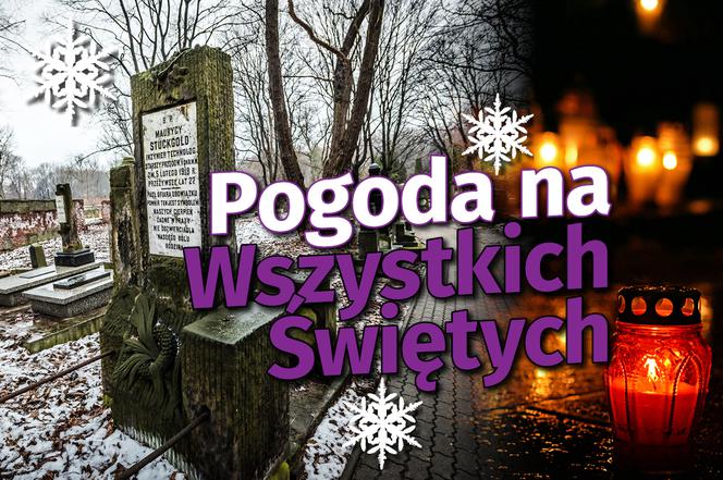 Groby zasypany śniegiem - grafika