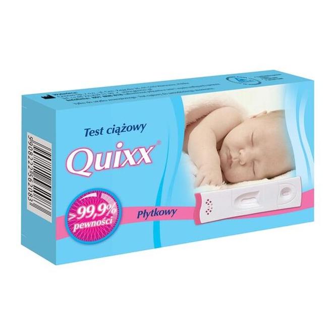 Quixx, test ciążowy płytkowy