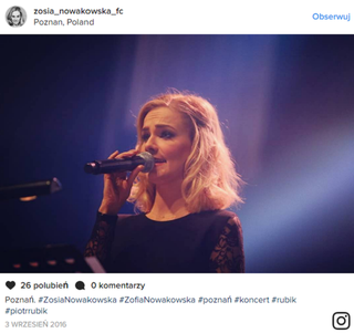 Zofia Nowakowska - kim jest uczestniczka Twoja Twarz Brzmi Znajomo?