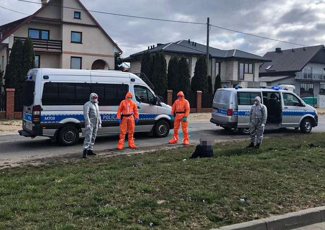 Szpital w Łapach. Mężczyzna z podejrzeniem koronawirusa uciekł z izolatki
