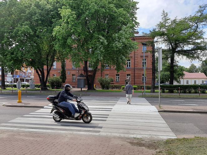 Przejście dla pieszych w Łomży