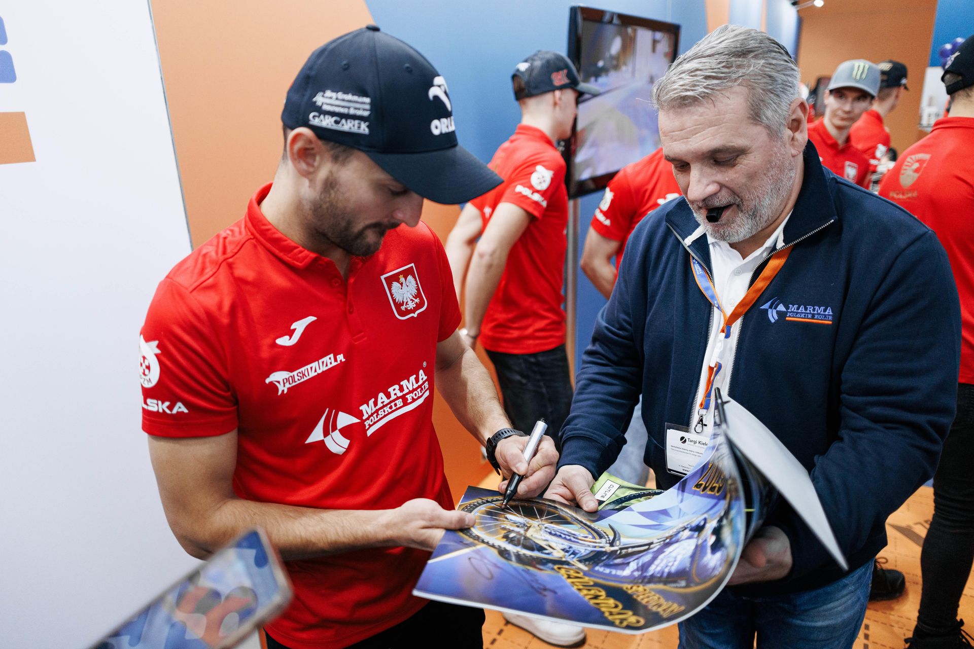 Bartosz Zmarzlik w Kielcach Żużlowy mistrz świata gościł na targach