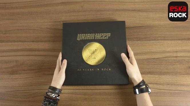 Co tam w środku gra? Uriah Heep - Fifty Years In Rock - UNBOXING