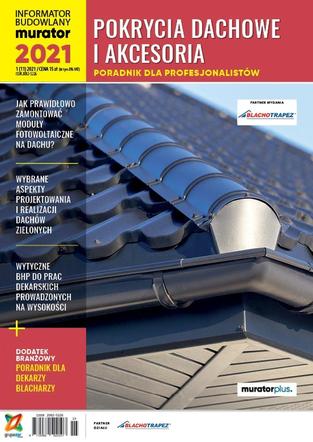 Informator Budowlany - murator 2021 Pokrycia dachowe i Akcesoria