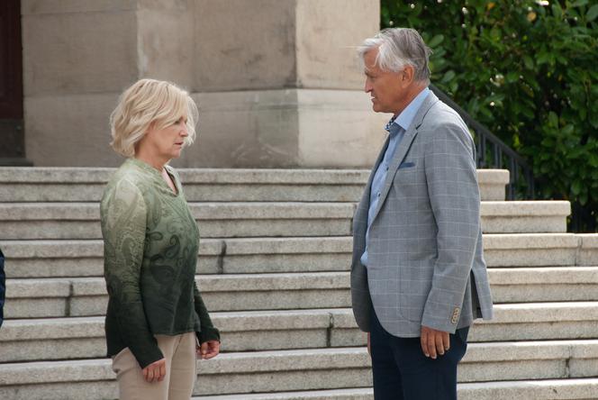 Pierwsza miłość. Jan Radosz (Wojciech Dąbrowski), Aneta Pałkowska (Maria Pakulnis)