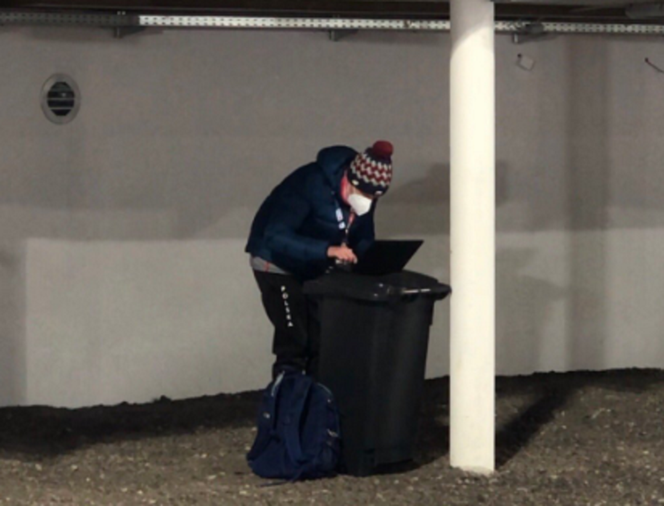 Praca na MŚ w Oberstdorfie