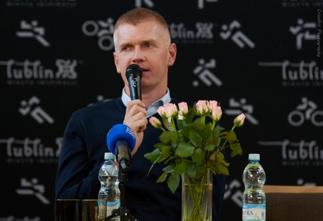 Paweł Zagumny w Lublinie. Uczniowie SP 27 trenowali z mistrzem świata