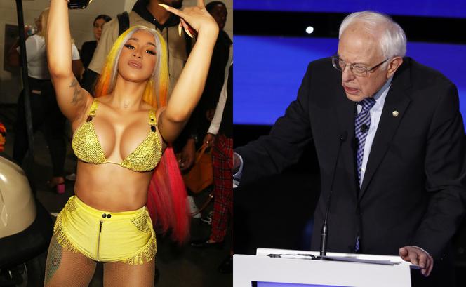 Cardi B i Bernie Sanders