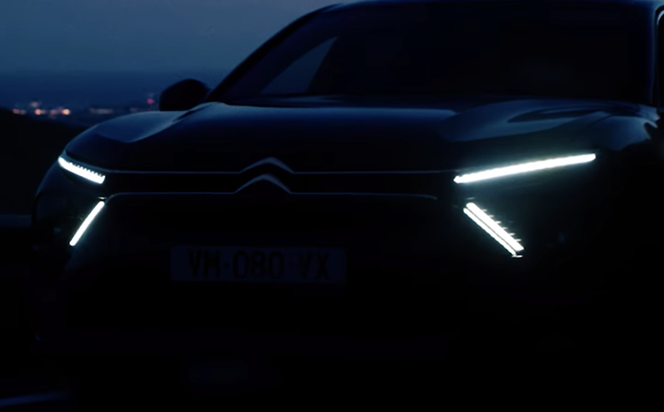 Nowy Citroen C5 - zwiastun