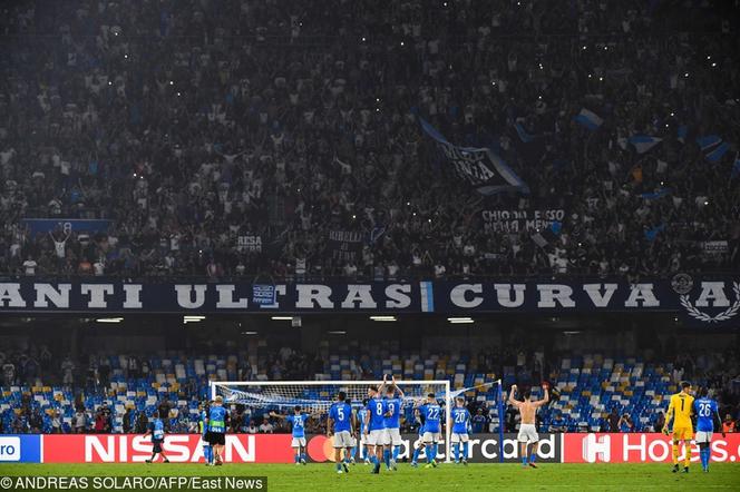 Kibice Napoli na San Paolo