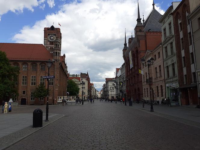 Toruń w czerwonej strefie
