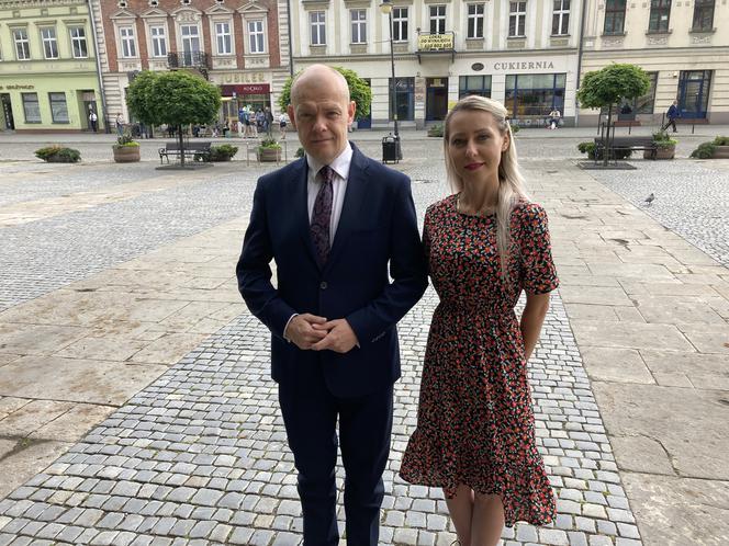 Tomasz Michałowski i Anna Pych