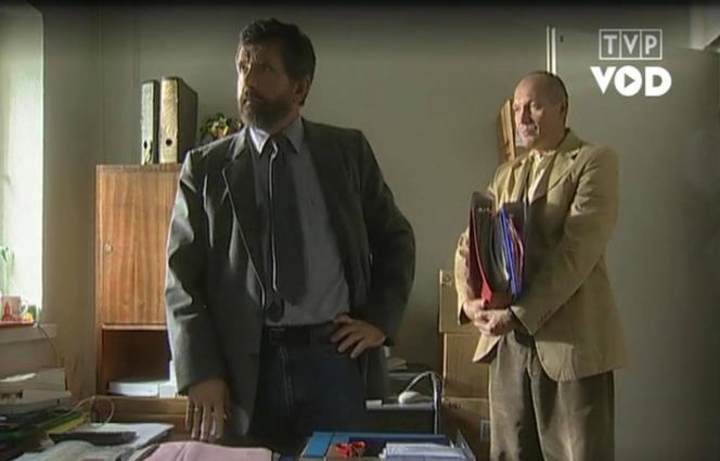 M jak miłość. Robert Kozielski (Tomasz Dedek) i Krzysztof Zduński (Cezary Morawski)