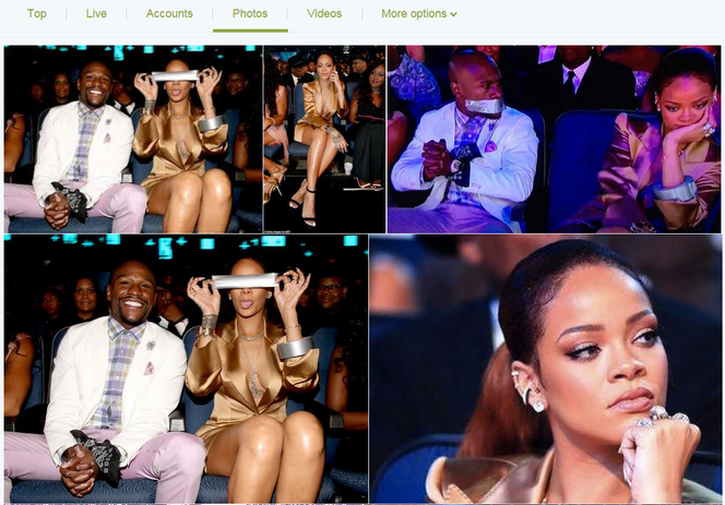 Rihanna na BET awards - wyniki wyszukania Twitter