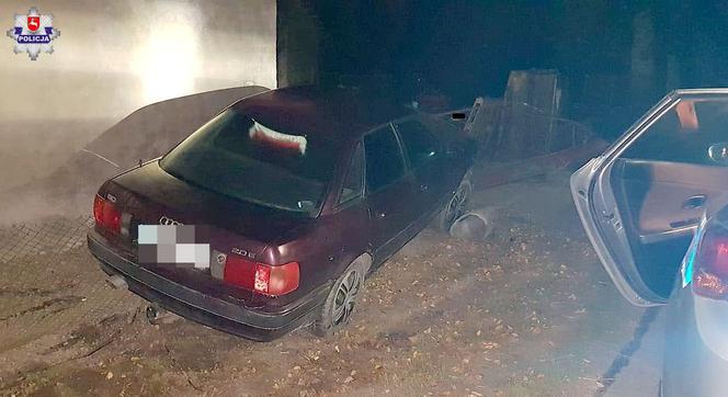 Po pijaku wjechał w płot i uciekł