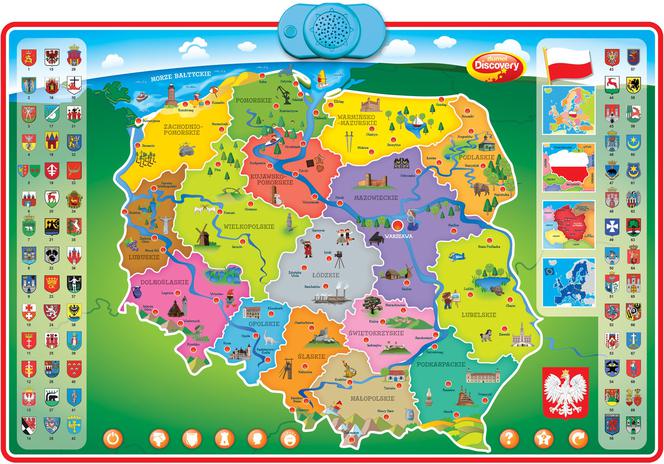 Interaktywna Mapa Polski